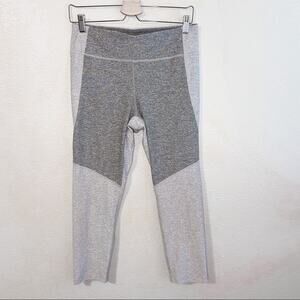 Outdoor Voices Grey Color Block Leggings